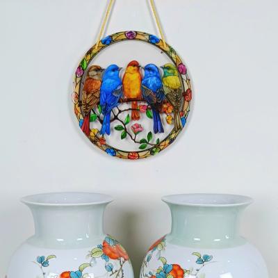 Cặp Bình Sứ Hoạ Tiết - Sự Sự Như Ý - sản phẩm gốm sứ cao cấp của gốm sứ trang trí